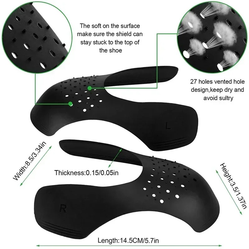 4 stuks anti-kreuk schoenbesch - Sneaker Care Crease Protector recensie en prijs