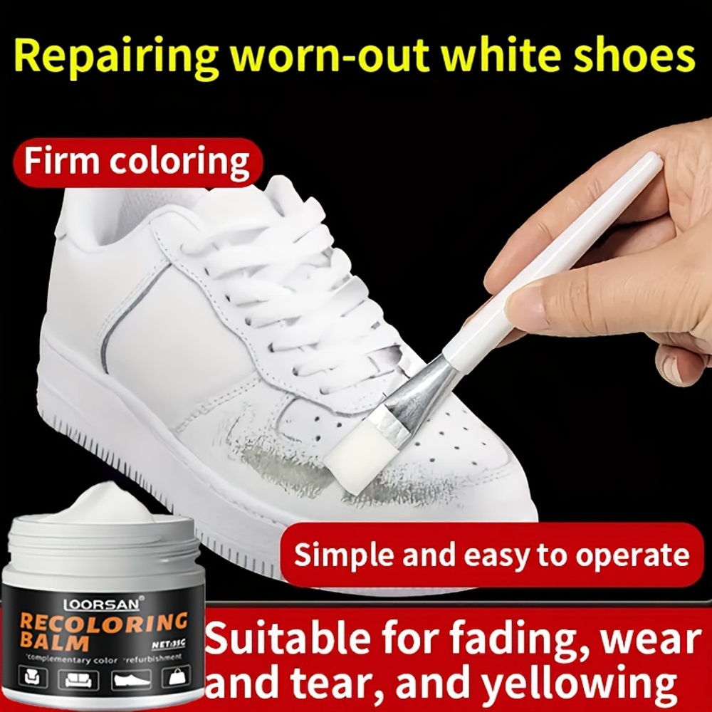 LOORSAN Nieuwe witte schoenran - Sneaker Cleaner recensie en prijs