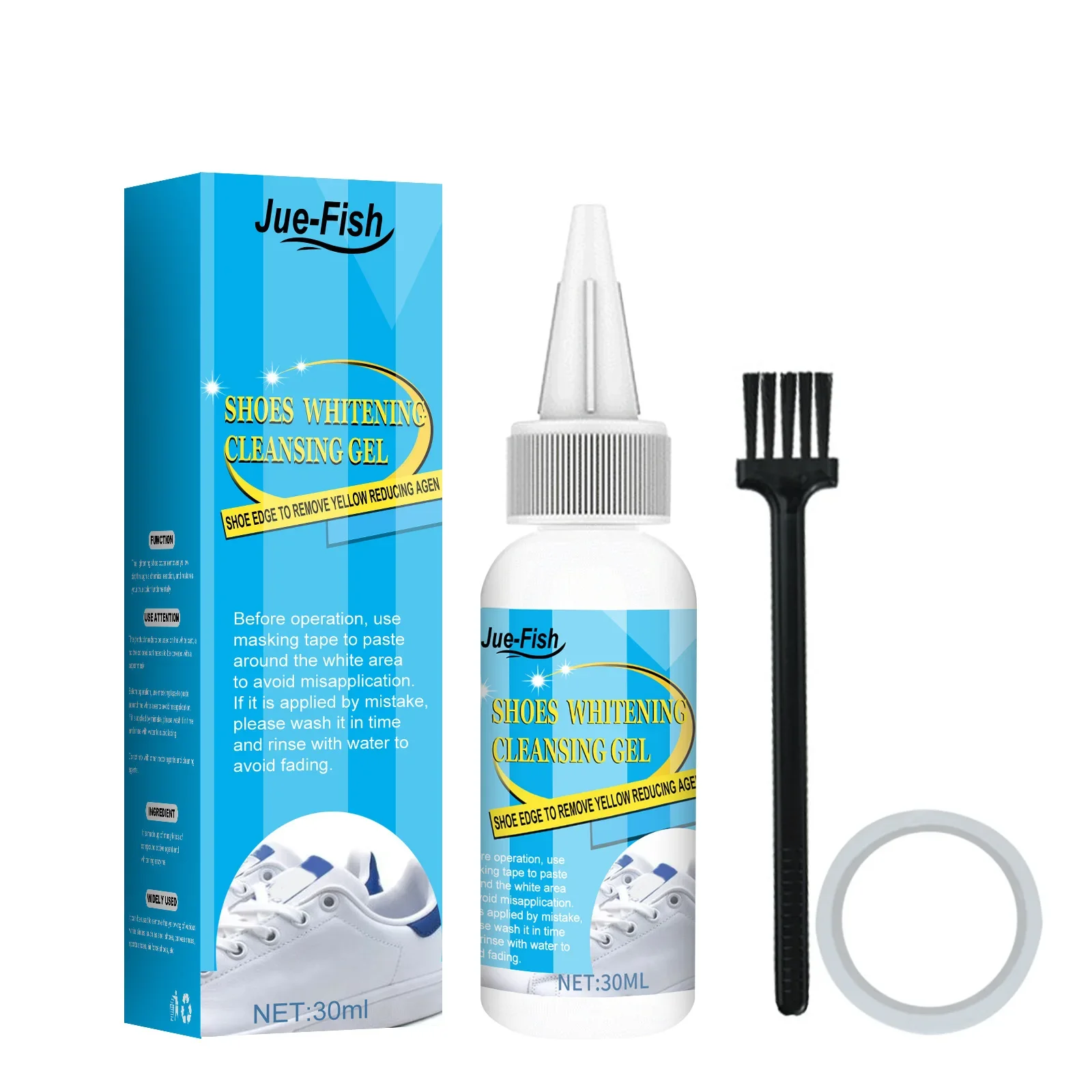 Witte Schoenen Schoonmaken Gel - Sneaker Cleaner recensie en prijs