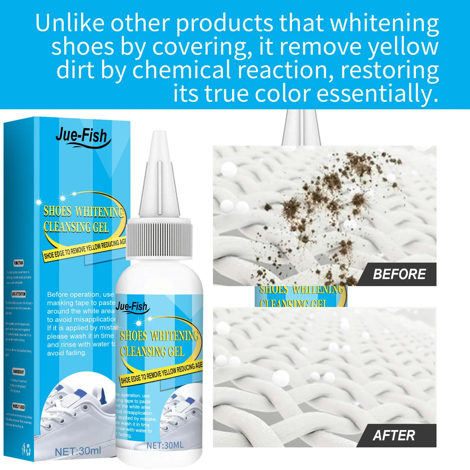 Witte Schoenen Schoonmaken Gel - Sneaker Cleaner recensie en prijs